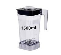 Blender Cup, with Blade Lid at The Bottom, Compatible for Midea MJ-BL1206A/10S11. Blender Smoothie Machine Juicer Container Tank Replacement