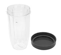 Blender Cups, 32oz Huge Cup Containers Accessories with Lid Blender Replacement Parts Compatible with 900w Juicer Mixer Smoothie Cup