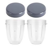 Blender Cups Replacement for Nutribullet Blender 18OZ Cup with Lid | Compatible with Nutribullet 600W 900W Blender Juicer 18OZ Cups
