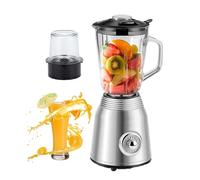 Blender for Shakes and Smoothies, 800W Electric Juicer, 1.5L Countertop Mixer with 4 Adjustable Speeds for Frozen Drinks, Smoothies, Sauces