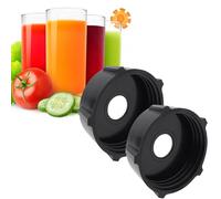 Blender Jar Bottom Bases Cap Replacement 2PC, Blender Container Jar Bottom Acessories Part Fit for Blender