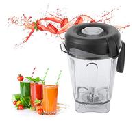 Blender Jug Replacement Parts, 64 oz/2L Capacity, Acrylic + Rubber, Compatible with Vitamix Pro750, Includes Blade and Lid