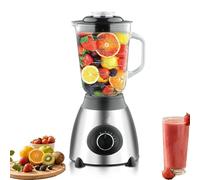 Blender Juicer Food Processor, 1000W Smoothie Maker, 1.5L Glass | High-Powered Blender with Ice Crushing Function & Large 1.5L Glass Cups for Smoothies and Food Preparation