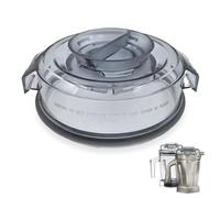 Blender Lid Compatible with Stainless Steel Container 48oz,Replaces A3500 A2500 A2300 A3300 X Series Blender 48oz Pitcher Cover,Parts Accessories Compatible with Smart Series Container Parts