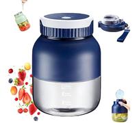 Blender Mini Japan, Portable Hand Blender Cup, One Cup with Double Lid, Dishwasher Safe, No Filter Required, Leak Proof Design for Smoothies, Shakes