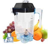Blender Pitcher 48oz, Fit for Vitamix Advance Quiet One VM0145 VM0100A 16016 15978 36019 Commercial BarBoss Advance Touch&Go Advance and Drink Machine Advance, 3-Year Warranty
