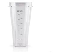 Blender Replacement Parts, Compatible for Ninja, SS101, 24 Oz.Slim Single - Serve Cups Kit with to Go Lids Fits SS100 SS300 SS400 Leak-Proof(Only 1pcs 24OZ Cup)