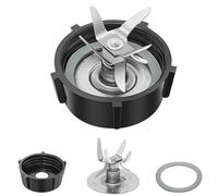 Blender Replacement Parts for Oster Blender - Ice Crushing Blade With Jar Base Cap And 1 Pcs O Ring Seal for Oster and Osterizer Blender Replacement Parts Gasket Accessory Refresh Kit