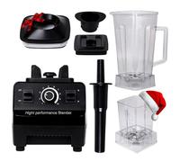 Blender Smoothie Maker, 2L Powerful Jug Blender with Grinding Cup, 4500W High-Speed Blender Mixer Food Processors with 6 Sharp Blades for Home Commercial Use