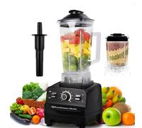 Blender Smoothie Maker, 3200W Powerful Blender for Kitchen with 2L BPA-Free Container, 6 Sharp Blades with 4800 RPM High-Speed Jug Blender, with 2 Jugs for Blending & Grinding