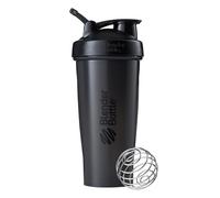 BlenderBottle Classic Loop Shaker cup / Diet Shaker / Protein Shaker with Blenderball 820ml capacity, scales up to 600ml - Black