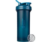 BlenderBottle Classic V2 Shaker Bottle Perfect for Protein Shakes and Pre Workout, 45-Ounce, Ocean Blue