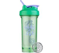BlenderBottle Disney Princess Shaker Bottle Pro Series, Perfect for Protein Shakes and Pre Workout, 28-Ounce, Ariel