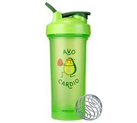 BlenderBottle Just for Fun Classic V2 Shaker Bottle Perfect for Protein Shakes and Pre Workout, 28-Ounce, Avo Cardio