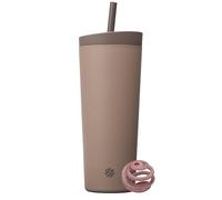 BlenderBottle Shaker 2-in-1 Tumbler- Stainless Steel - 24-oz. - Brown (Cocoa) (Amazon)