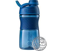 BlenderBottle Sportmixer | Protein Shaker cup | Diet Shaker | Water Bottle | with BlenderBall | 590ml - navy