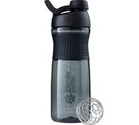 BlenderBottle Sportmixer | Protein Shaker cup | Diet Shaker | Water Bottle | with BlenderBall | 820ml - black/black