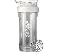 BlenderBottle Strada Shaker Cup Perfect for Protein Shakes and Pre Workout, 28-Ounce, White