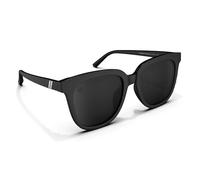 Blenders Eyewear Grove - Polarized Sunglasses - Butterfly Frames with Acetate Temples - 100% UV Protection - For Women, Midnight Drama, Standard