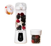 BLENDi Pro+ Portable Blender (500ml, White) - Powerful 120W Motor, USB-C Rechargeable, Cordless Personal Blender for Smoothies and Milkshakes - BPA Free, Self-Cleaning, Easy to
