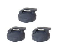 Blendin Replacement Parts, Fits Nutribullet 600W and 900W Blender Juicer (3 Flip Top To-Go Lids)