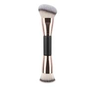 Blending Bronze Cream Powder Angle Makeup Brush and Concealer Brush for Dual End Makeup Brush Mix