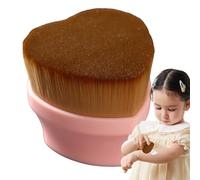 Blending Brush Liquid Foundation Cosmetic Applicator Brush - Concealer Blending Applicator for Women | Heart Shaped Liquid Powder Foundation Brush for Dating, Travel, Business Trip