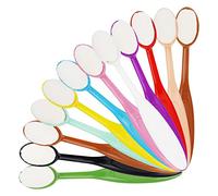 Blending Brushes for Crafts, Ink Blending Brushes 12Pcs Blending Brushes Set Colorful Painting Brushes Background Stencil Brushes Painting Tool for Paper Crafter Cardmaking Stamp Scrapbooking