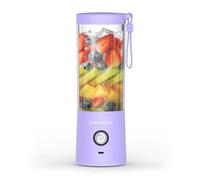 BlendJet Portable Blender for Smoothies & Shakes - 16oz BlendJet 2 Cordless Personal Small Blender, USB-C Rechargeable & Self Cleaning - Mini Travel Blender with Stainless Steel Blade (Lavender)