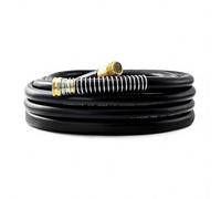BLENDLITE 5/8" x 30ft Garden Hose, -40℉ To 190℉ Hot/Cold, Heavy Duty,Flexible, 300psi Working, 1000psi Burst, 3/4" Brass Fittings with Hose Protector Coil Spring for Outdoor,Yard, Farm