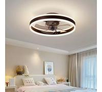 Blendra 50cm Modern LED Ceiling Fan with Lights & Remote - 6 Speeds, Dimmable, Energy-Efficient & Stylish Design for Bedroom, Living Room, Kitchen