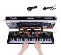 Blendra 61 Keys Keyboard Piano,Built-In Speaker,Electric Keyboard for Beignners with 16 Tones-10 Rhythms-6 Demos,Kids Piano Keyboard(MS6102)