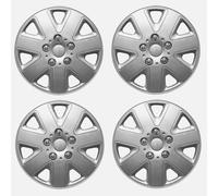 Blendra Universal Set of 4 14 inch Wheel Trims Alloy Wheel Protectors Cover Hub Caps Type(Silver)