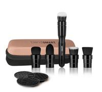 blendSMART Full Artistry Electric Rotating Makeup Brush Set 5 brushes + Travel Case and Cleansing Mat