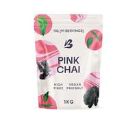 BLENDSMITHS | Pink Chai | Brew Delicious Beetroot Lattes | Vegan Beetroot Latte | 1kg Bag - 91 servings