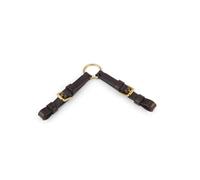 Blenheim Black Leather Couplings - One Size
