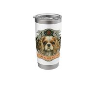 Blenheim Cavalier King Charles Spaniel Mom Stainless Steel Insulated Tumbler