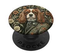 Blenheim Cavalier King Charles Spaniel Storybook Dog PopSockets Adhesive PopGrip