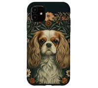 Blenheim Cavalier King Charles Spaniel Victorian Garden Case for iPhone 11