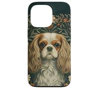 Blenheim Cavalier King Charles Spaniel Victorian Garden Case for iPhone 13 Pro