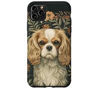 Blenheim Cavalier King Charles Spaniel William Morris Style Case for iPhone 11 Pro Max