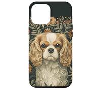 Blenheim Cavalier King Charles Spaniel William Morris Style Case for iPhone 12 Pro Max