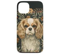Blenheim Cavalier King Charles Spaniel William Morris Style Case for iPhone 13