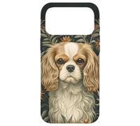 Blenheim Cavalier King Charles Spaniel William Morris Style Case for iPhone 17 Pro Max