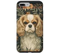 Blenheim Cavalier King Charles Spaniel William Morris Style Case for iPhone 7 Plus/8 Plus