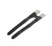 Blenheim Elasticated Leather Horse Girth Extension Black (One Size)
