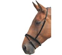Blenheim Leather Horse Flash Noseband Black (Cob)