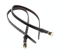 Blenheim Leather Spur Straps (Pack Of 2) Black (36Cm)