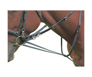 Blenheim Market Harborough Leather Horse Reins Black (Pony)