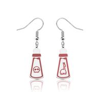 BLEOUK Llama Poison Earrings Poison Danggle Earrings The Movie Fans Gift Poison Jewelry, S, Metal, na unknow